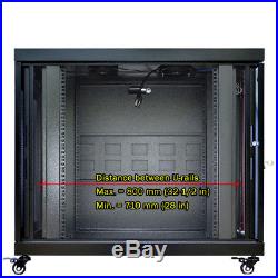 12U 35 (900mm) Depth IT & Telecom Premium Server Rack Cabinet Enclosure. CDM
