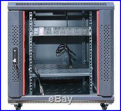 12U 35 Deep Server Rack Enclosure Cabinet