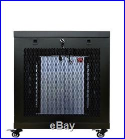 12U 35 Depth Server Rack Cabinet Enclosure Premium Series For Server Equipment