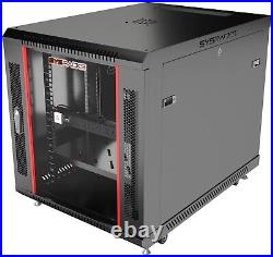 12U 35 SERVER RACK CABINET ENCLOSURE (24w x35d x25h)