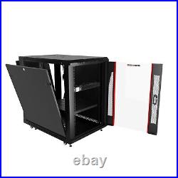 12U 35 SERVER RACK CABINET ENCLOSURE (24w x35d x25h)