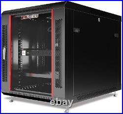 12U 35 SERVER RACK CABINET ENCLOSURE (24w x35d x25h)