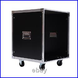 12U Rolling Network Server Data Cabinet Enclosure Rack Built-in Handles 12U Rolling Network Server Data Cabinet Enclosure Rack Built-in Handles