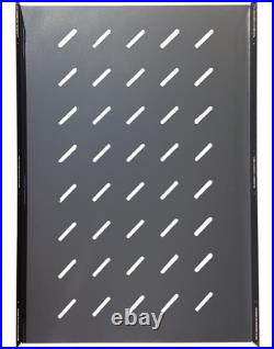 12U Server Rack Cabinet Premium Enclosure 900 Wheels-Thermosystem-LCD Screen