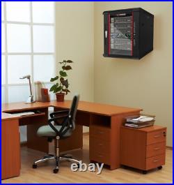 12U Sysracks Wall Mount IT Data Network Server Rack Cabinet Enclosure 18 Depth