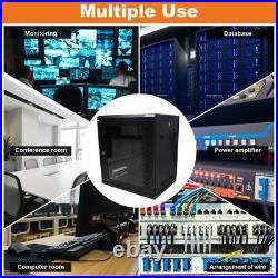 12U Wallmount Data Cabinet Enclosure Server Network Rack w Locking Door