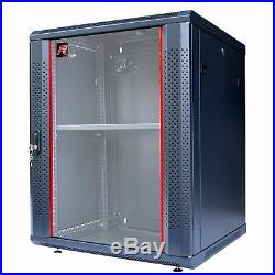 15U 24 Depth IT&Telecom Wall Mount Server Data Cabinet Enclosure Rack. CDM