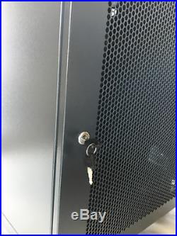 15U Network Cabinets Network Server Cabinet Rack Enclosure meshed Door Lock