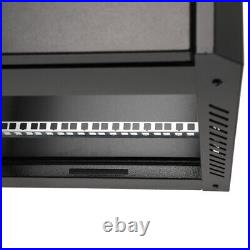 15U Network Server Data Cabinet Wall Mount Rack Enclosure Glass Locking Door