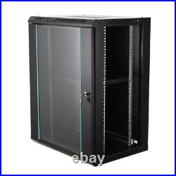 15U Server Rack Wall Mount Cabinet Locking Networking Data Enclosure Door Lock 15U Server Rack Wall Mount Cabinet Locking Networking Data Enclosure Door Lock