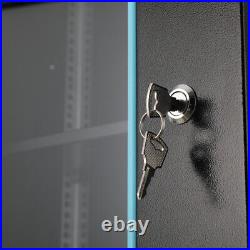 15U Server Rack Wall Mount Cabinet Locking Networking Data Enclosure Door Lock 15U Server Rack Wall Mount Cabinet Locking Networking Data Enclosure Door Lock