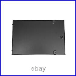 15U Wall Mount Network Server Data Cabinet Enclosure Rack Glass Door Lock 19