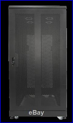 16U Network Server Data Cabinet Enclosure Rack Vented Door 670MM (26IN) Deep