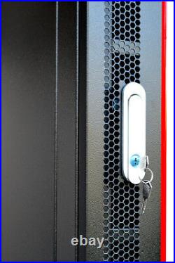 18U 24 Depth Server Rack Cabinet IT Data Enclosure