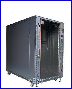 18U 39 Deep Server Rack Enclosure Cabinet IT Data Network Server Rack Cabinet
