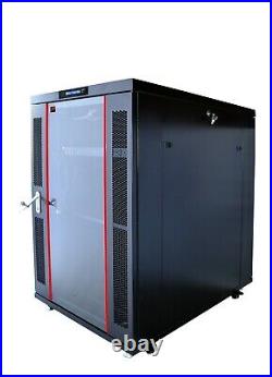 18U 39 IT Data Network Cabinet Server Rack Enclosure Accessories over $150