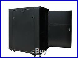 18U Rack Server Cabinet 39 Inch Deep Data Network Enclosure/Accessories Free