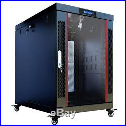 18U Server Rack Cabinet Enclosure Premium Series Sysracks 24 Depth