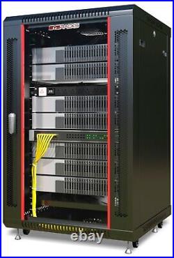 18U Sysracks Wall Mount IT Data Network Server Rack Cabinet Enclosure 18 Depth