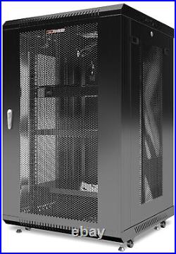 18U Sysracks Wall Mount IT Data Network Server Rack Cabinet Enclosure 24 Depth