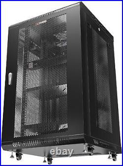 18U Sysracks Wall Mount IT Data Network Server Rack Cabinet Enclosure 24 Depth