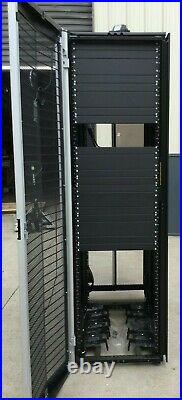 19 Inch Dell Poweredge 4220d 42u Pdu40tdual Rolling Server Rack Enclosure