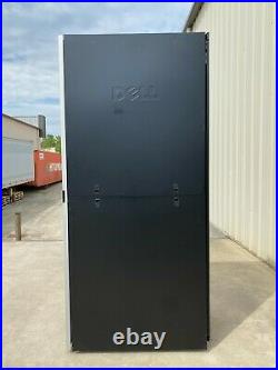 19 Inch Dell Poweredge 4820 0fj468 48u Rolling Cabinet Server Rack Enclosure