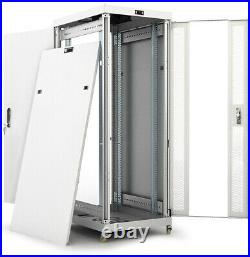 22U IT Network Server Data Cabinet Rack Enclosure with Accessories