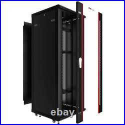 22U IT Portable Server Rack Cabinet Enclosure with Accessories