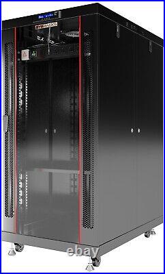 22U Server Rack Cabinet Enclosure Premium Series (24w x35d x43h)