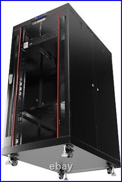 22U Server Rack Cabinet Enclosure Premium Series (24w x35d x43h)