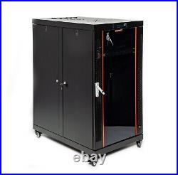 22U Server Rack Cabinet Enclosure Premium Series (24w x35d x43h)