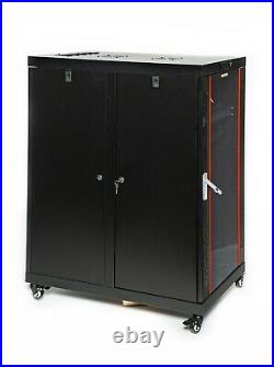 22U Server Rack Cabinet Enclosure Premium Series Sysracks 35 Depth
