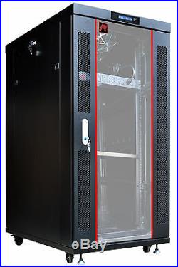 27U 39 Deep Server Rack Data Cabinet It Network Enclosure Accessories Over $150