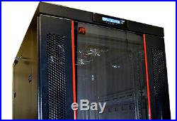 27U 39 Deep Server Rack Data Cabinet It Network Enclosure Accessories Over $150