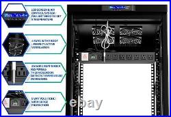 27U Rack 39 Inch Deep Server Data Cabinet LCD Air Control Enclosure with Bonus