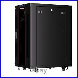 27U Server Rack Cabinet 32'' (800 mm) Depth Sysracks Enclosure Air Cooling