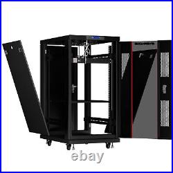 27U Server Rack Cabinet 32'' (800 mm) Depth Sysracks Enclosure Air Cooling