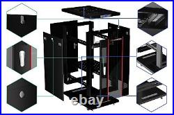 27U Server Rack Cabinet 32'' (800 mm) Depth Sysracks Enclosure Air Cooling