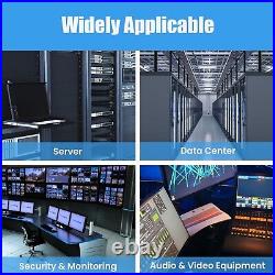 27U Wall Mount Network Server Cabinet Rack Enclosure mesh Door Lock 600MM Deep