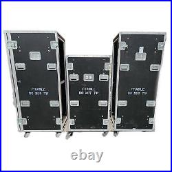 28U and 2x 36U Mobile Server AV Equipment Cabinet Rack Enclosure Rack Open Frame