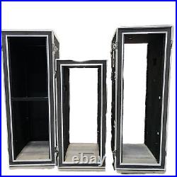 28U and 2x 36U Mobile Server AV Equipment Cabinet Rack Enclosure Rack Open Frame