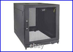 2 Tripp Lite Rack Enclosure Server Cabinets 14U 42in Deep with Doors & Sides (AMX)