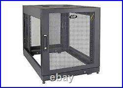 2 Tripp Lite Rack Enclosure Server Cabinets 14U 42in Deep with Doors & Sides (AMX)