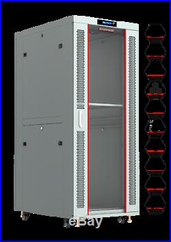 32U 35 Depth Server Rack Cabinet Network Enclosure Accessories Over $190 Value