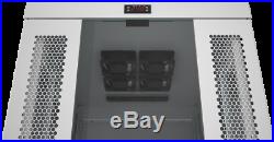 32U 35'' Depth Server Rack IT Data Network Enclosure Rack Cabinet Light Gray