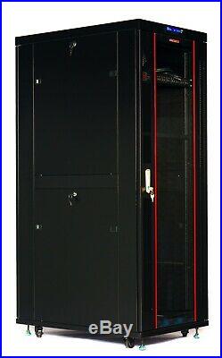32U Rack 39 Inch Deep Server Cabinet IT Data Network Enclosure