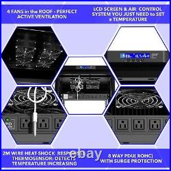 32U Server Rack Cabinet 39'' (1000 mm) Depth Sysracks Enclosure -Air Cooling