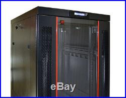 32U Sysracks IT Network Data Server Rack Cabinet Enclosure 39 Depth FREE BONUS