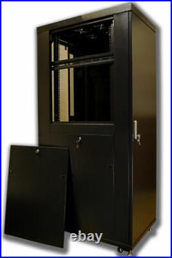 42U 32 Deep Server Rack Enclosure Cabinet IT DATA Network Server Rack Cabinet
